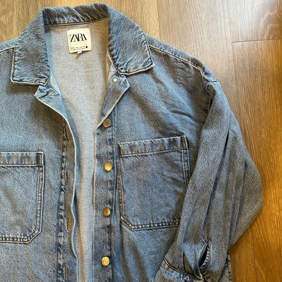 Zara Size Small Jean Jacket - Picture 3 of 3